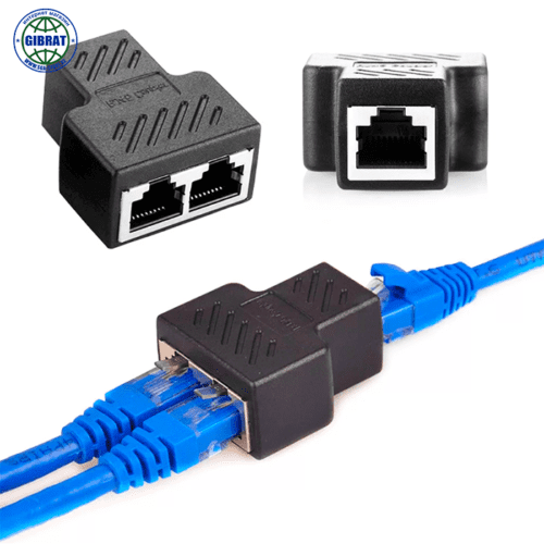 Соединитель интернет кабеля RJ45 1/2