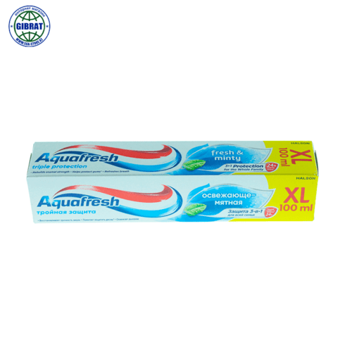 Паста зубная Aquafresh Максимальная защита 100мл.