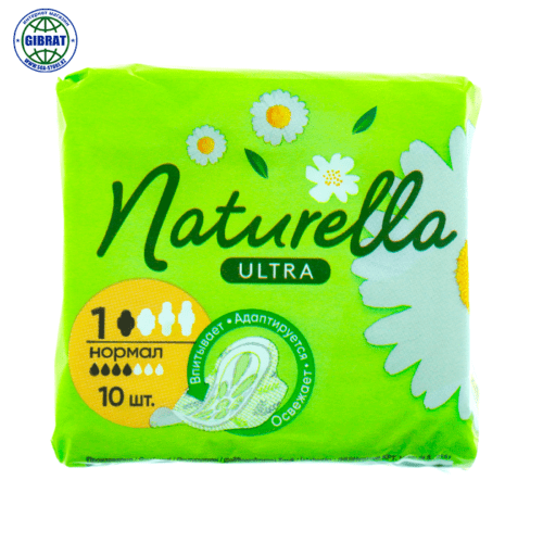 Прокладки NATURELLA Ultra, нормал, в упаковке-10шт.